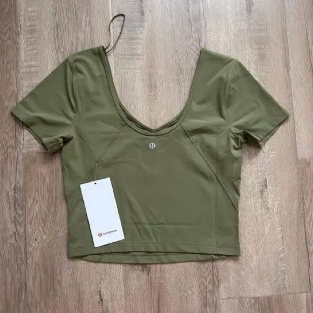Lululemon Align Cropped Tee